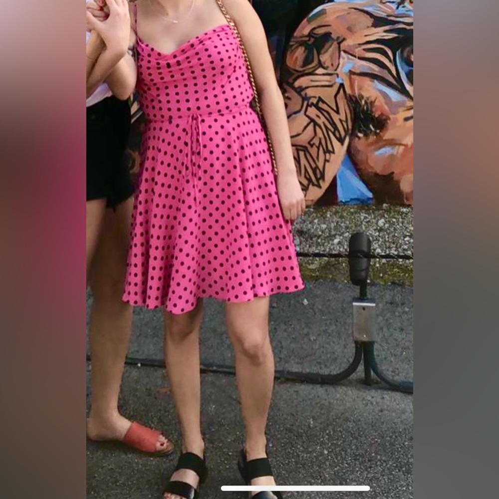 Lovers and Friends Cindy Mini Dress in Bubblegum Pink